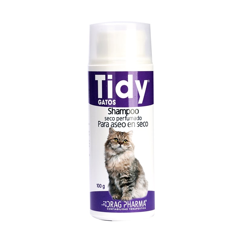 tidy shampoo gatos